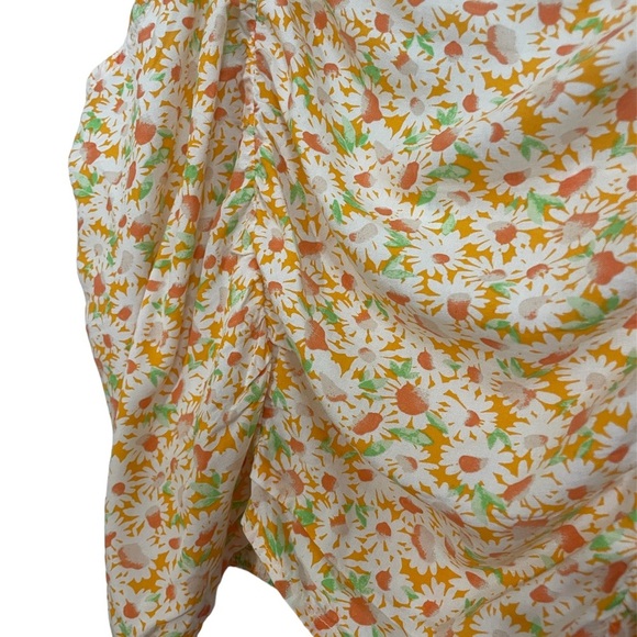 BP. by Nordstrom ruched floral cropped camisole top - Picture 7 of 10